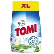   Tomi Amazónia Frissessége mosópor fehér ruhákhoz - 50 mosás 2,5kg