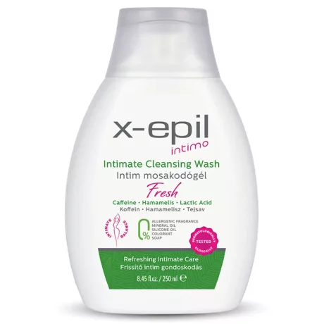 X-Epil Intimo Fresh frissítő intim mosakodógél 250ml