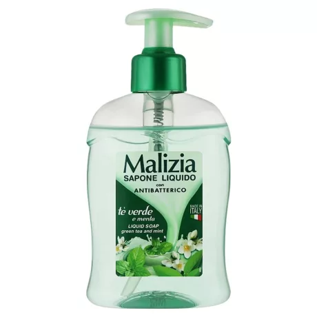 Malizia antibakteriális folyékony szappan Zöld tea 300ml