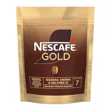 Nescafé instant kávé utántöltő Gold 50g