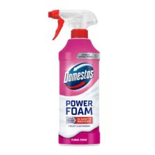   Domestos Power Foam WC és fürdőszoba tisztító hab Floral Fresh 435ml
