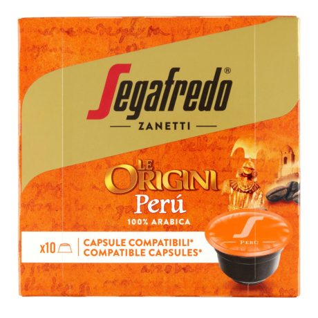 Segafredo Espresso Peru Dolce Gusto kompatibilis kávékapszula 10db