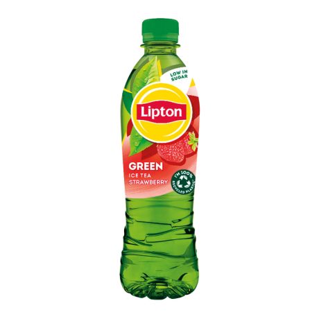 Lipton Ice Tea Zöld tea Eper szénsavmentes üdítőital 500ml
