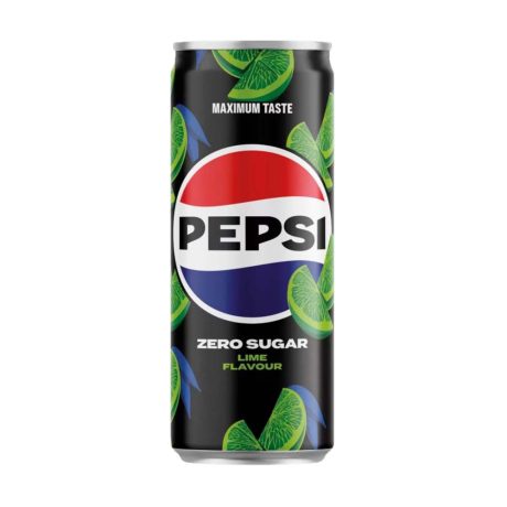 Pepsi Cola Zero Lime energiamentes szénsavas üdítőital 330ml