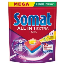 Somat All in 1 mosogatógép tabletta Lime 75db