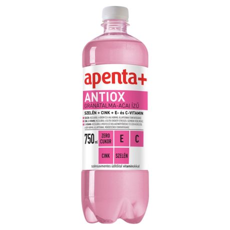 Apenta+ Antiox Acai-gránátalma ízű energiamentes szénsavmentes üdítőital 750ml