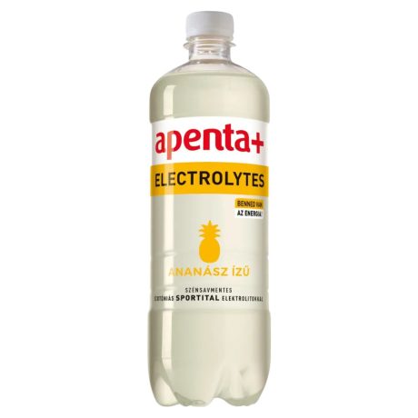 Apenta+ Electrolytes Ananász ízű energiamentes szénsavmentes üdítőital 750ml