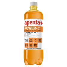   Apenta+ Power-C Narancs-pomelo ízű energiamentes szénsavmentes üdítőital 750ml