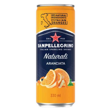 San Pellegrino Aranciata Narancs szénsavas üdítőital 330ml