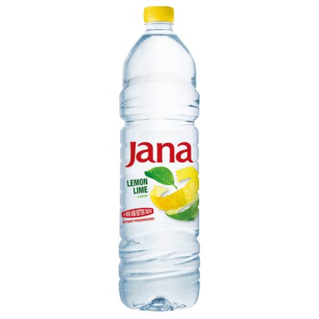 Jana Citrom-lime ízesített szénsavmentes ásványvíz 1,5L