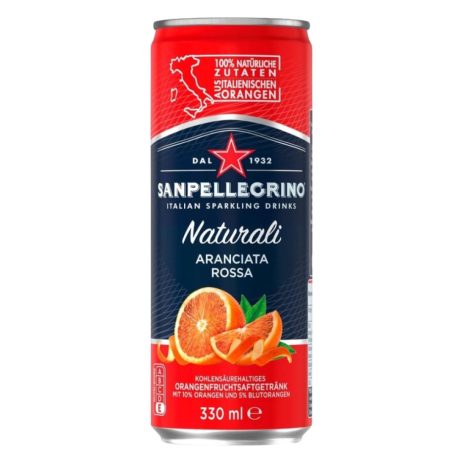 San Pellegrino Aranciata Rossa Vérnarancs szénsavas üdítőital 330ml