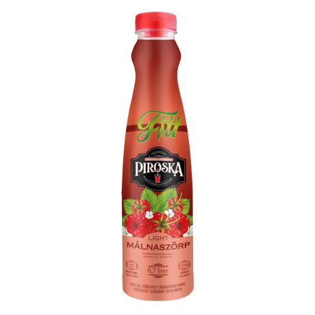 Piroska Fitt light Málna szörp 700ml