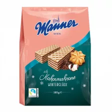 Manner Kókuszcsók ízű téli ostya 185g