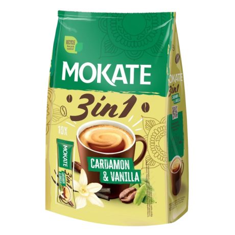 Mokate 3in1 instant kávé Kardamon-Vanilla 10x17g