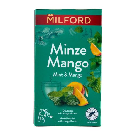 Milford Borsmenta-Mangó gyógynövényes tea 20 filter