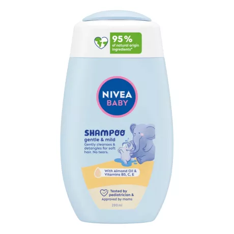Nivea Baby gyengéd sampon 200ml