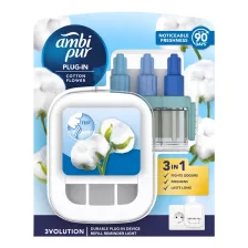   Ambi Pur 3volution készülék + utántöltő Cotton Flower 20ml