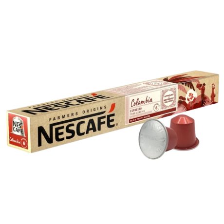 Nescafé Farmers Colombia Espresso Nespresso kávékapszula 10db