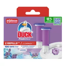  Duck Fresh Discs WC-öblítő korong utántöltő Levendula utántöltő 2x36ml