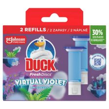   Duck Fresh Discs WC-öblítő korong utántöltő Virtual Violet utántöltő 2x36ml