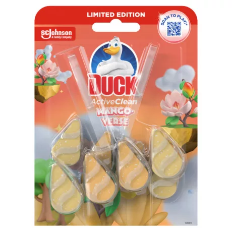 Duck Active Clean WC-öblítő rúd Mango-Verse 2x38,6g