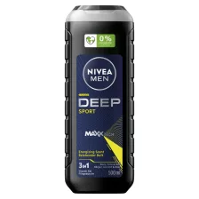 Nivea Men 3in1 férfi tusfürdő Deep Sport 500ml