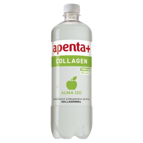 Apenta+ Collagen Alma ízű energiamentes szénsavmentes üdítőital 750ml