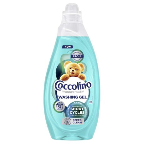 Coccolino Wonder Wash mosógél Speed Clean - 37 mosás 1,48L