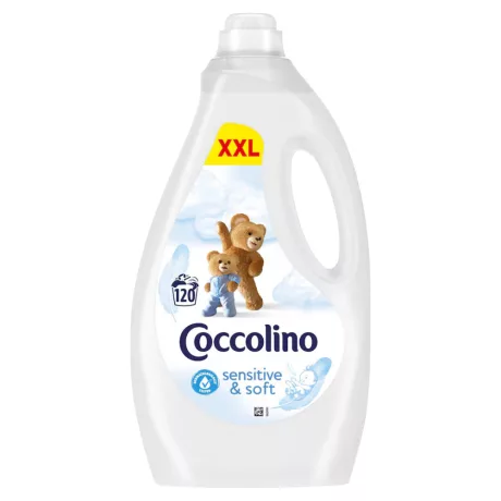Coccolino öblítő Sensitive - 120 mosás 3L