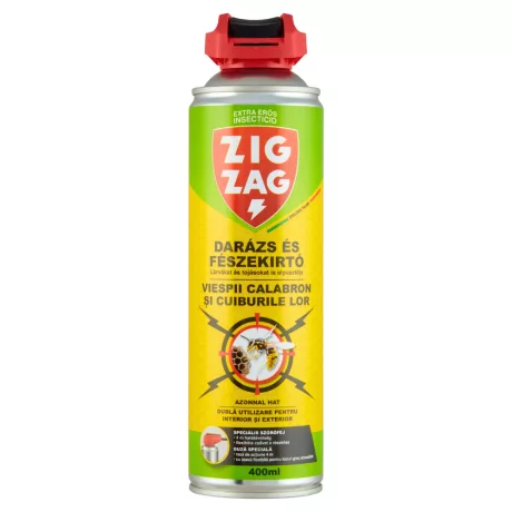 Zig Zag darázs- és fészekirtó aeroszol 400ml