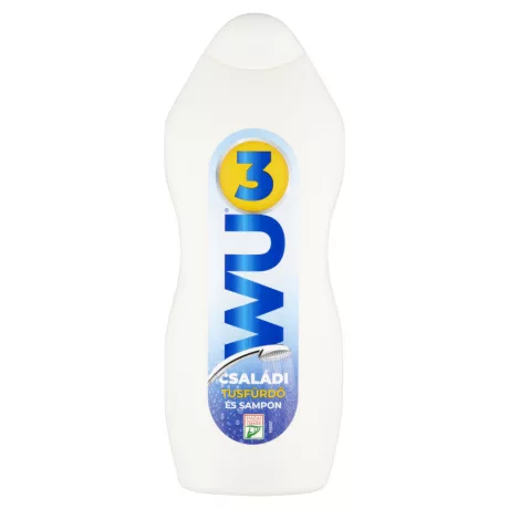 WU3 Tusfürdő és sampon Családi 850ml