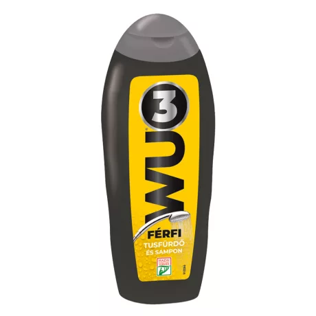 WU3 Tusfürdő és sampon Férfi 280ml