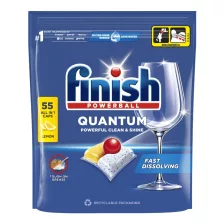 Finish Quantum All in 1 mosogatógép tabletta Lemon 55db
