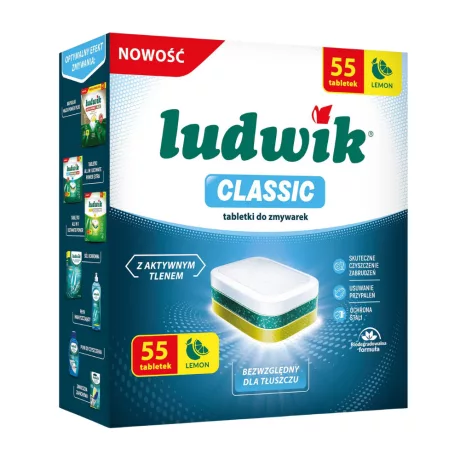 Ludwik Classic mosogatógép tabletta 55db