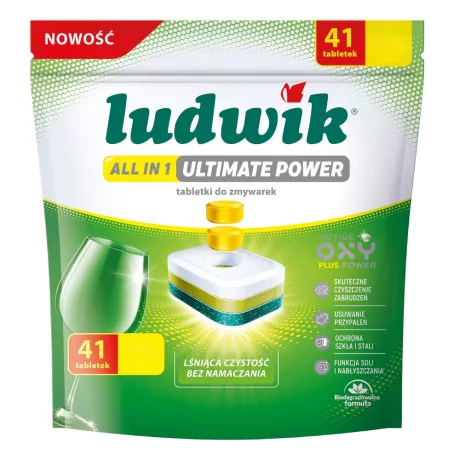 Ludwik All in 1 Ultimate Power mosogatógép tabletta 41db