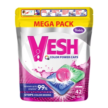 Violeta Vesh mosókapszula színes ruhákhoz 42db