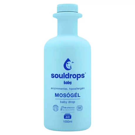 Souldrops Baby mosógél - 40 mosás 1000ml