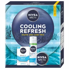   Nivea Men Cooling Refresh Ajándékcsomag - Borotvagél + After Shave balzsam + Krém
