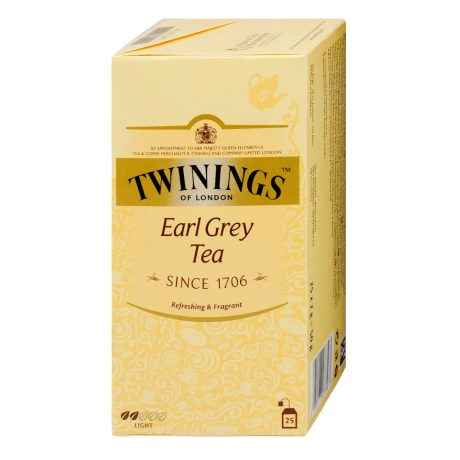 Twinings Earl Grey filteres fekete tea 25 filter