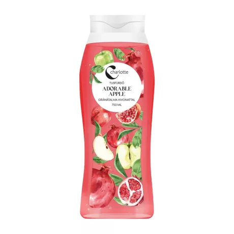 Charlotte Adorable Apple tusfürdő gránátalma kivonattal 500ml