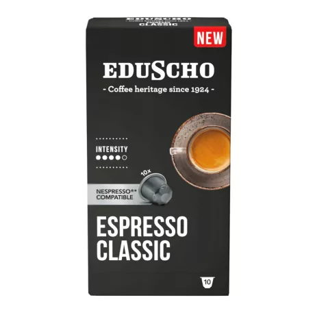 Eduscho Espresso Classic Nespresso kompatibilis kávékapszula 10db