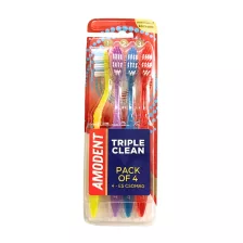 Amodent Triple Clean fogkefe Medium 4db