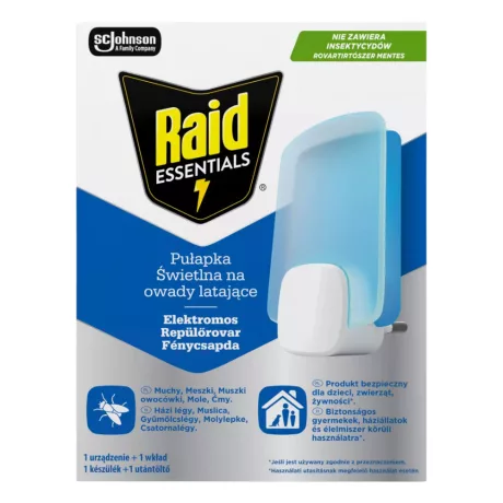 Raid Essentials repülőrovar fénycsapda készülék