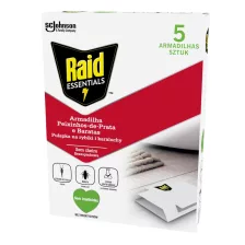 Raid Essentials csótány és ezüstös pikkelyke csapda 5db