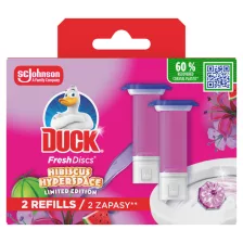   Duck Fresh Discs WC-öblítő korong utántöltő Hibiscus Hyperspace 2x36ml