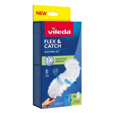 Vileda Flex&Catch rövid nyelű poroló szett