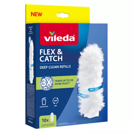 Vileda Flex&Catch poroló szett utántöltő 10db