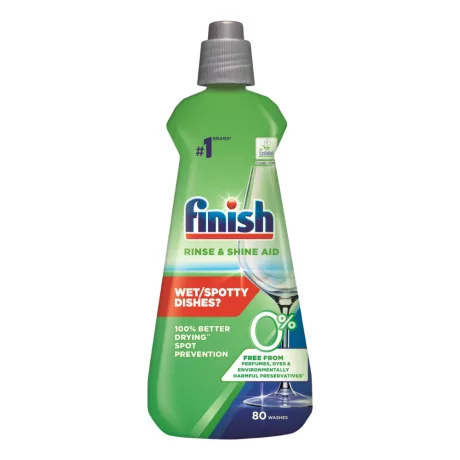 Finish Rinse & Shine Aid ECO 0% mosogatógép öblítő 400ml