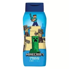 Air-Val Minecraft gyerek tusfürdő és sampon 400ml