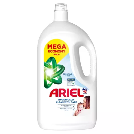 Ariel Sensitive folyékony mosószer univerzális - 90 mosás 4,05L